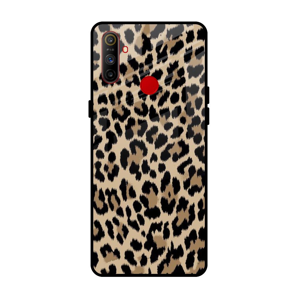 Leopard Seamless Realme C3 Glass Cases & Covers Online