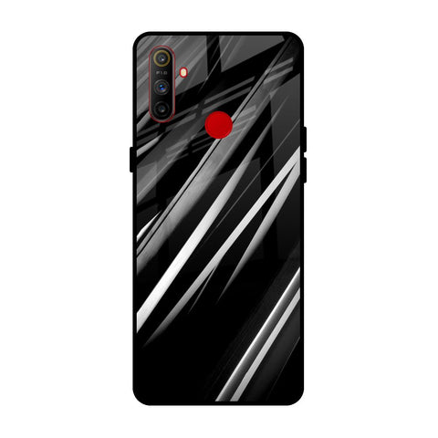 Black & Grey Gradient Realme C3 Glass Cases & Covers Online