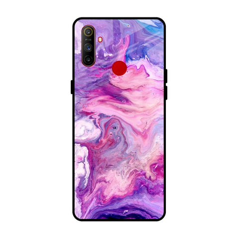 Cosmic Galaxy Realme C3 Glass Cases & Covers Online