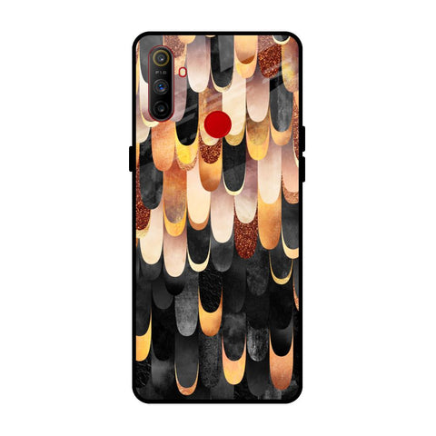 Bronze Abstract Realme C3 Glass Cases & Covers Online