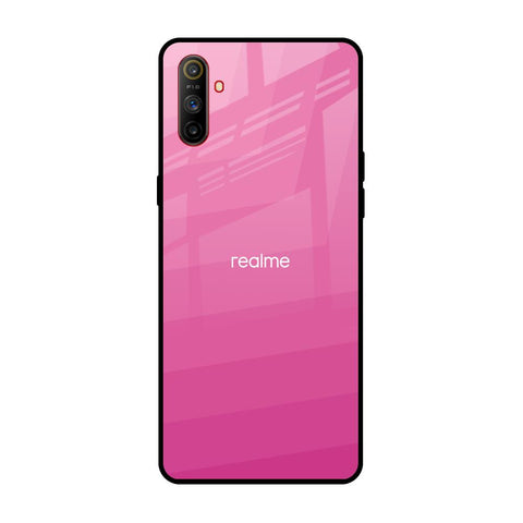 Pink Ribbon Caddy Realme C3 Glass Back Cover Online