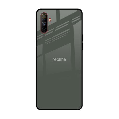 Charcoal Realme C3 Glass Back Cover Online