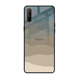Abstract Mountain Pattern Realme C3 Glass Back Cover Online