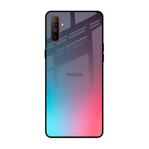 Rainbow Laser Realme C3 Glass Back Cover Online
