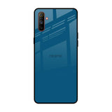 Cobalt Blue Realme C3 Glass Back Cover Online