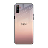 Golden Mauve Realme C3 Glass Back Cover Online