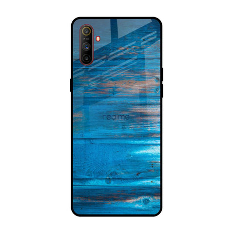 Patina Finish Realme C3 Glass Back Cover Online