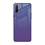 Indigo Pastel Realme C3 Glass Back Cover Online