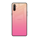 Pastel Pink Gradient Realme C3 Glass Back Cover Online