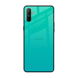 Cuba Blue Realme C3 Glass Back Cover Online