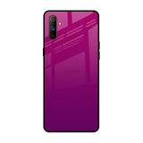 Magenta Gradient Realme C3 Glass Back Cover Online