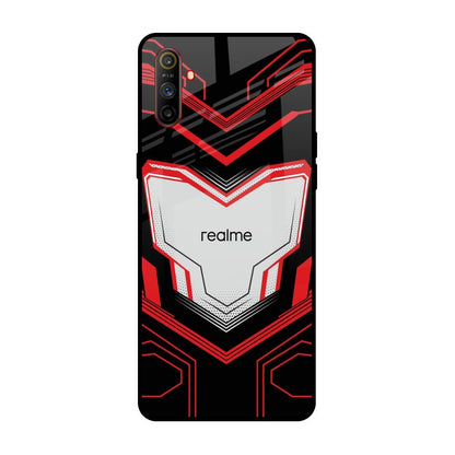 Quantum Suit Realme C3 Glass Back Cover Online