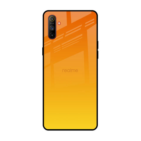 Sunset Realme C3 Glass Back Cover Online