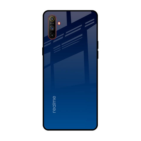 Very Blue Realme C3 Glass Back Cover Online