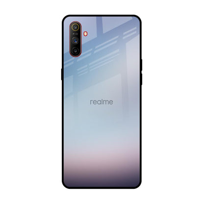 Light Sky Texture Realme C3 Glass Back Cover Online