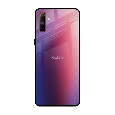 Multi Shaded Gradient Realme C3 Glass Back Cover Online