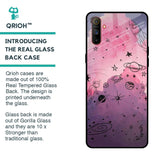 Space Doodles Glass Case for Realme C3