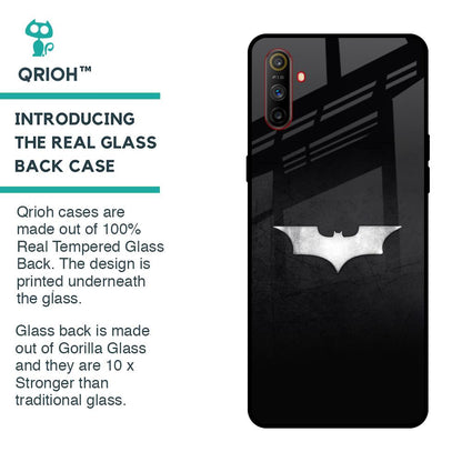 Super Hero Logo Glass Case for Realme C3