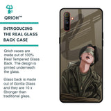 Blind Fold Glass Case for Realme C3