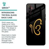 Luxury Fashion Initial Glass Case for Realme C3