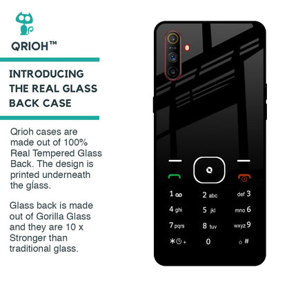 Classic Keypad Pattern Glass Case for Realme C3