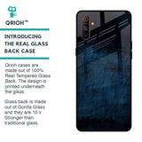 Dark Blue Grunge Glass Case for Realme C3