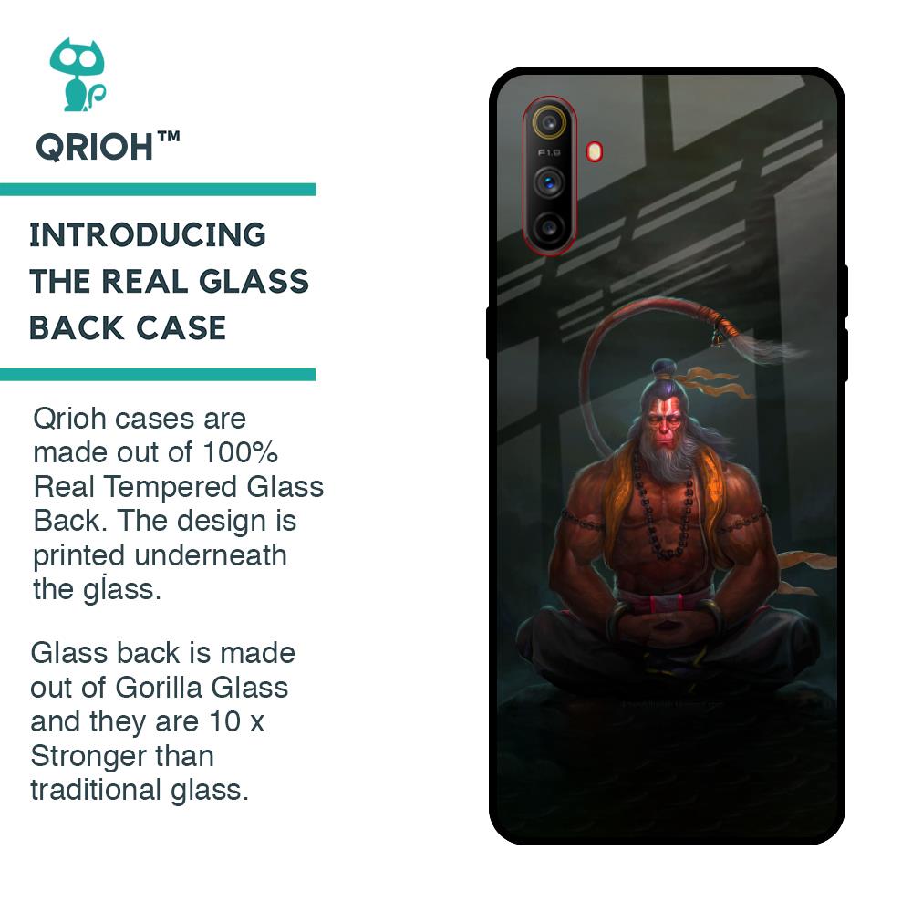 Lord Hanuman Animated Glass Case for Realme C3