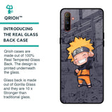 Orange Chubby Glass Case for Realme C3
