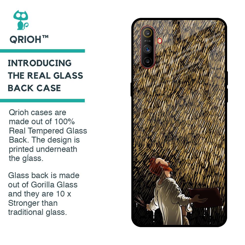 Rain Festival Glass Case for Realme C3