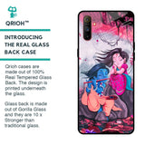 Radha Krishna Art Glass Case for Realme C3