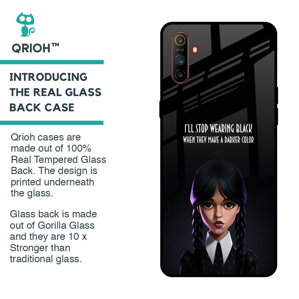Aesthetic Digital Art Glass Case for Realme C3