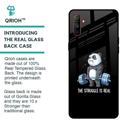 Real Struggle Glass Case for Realme C3