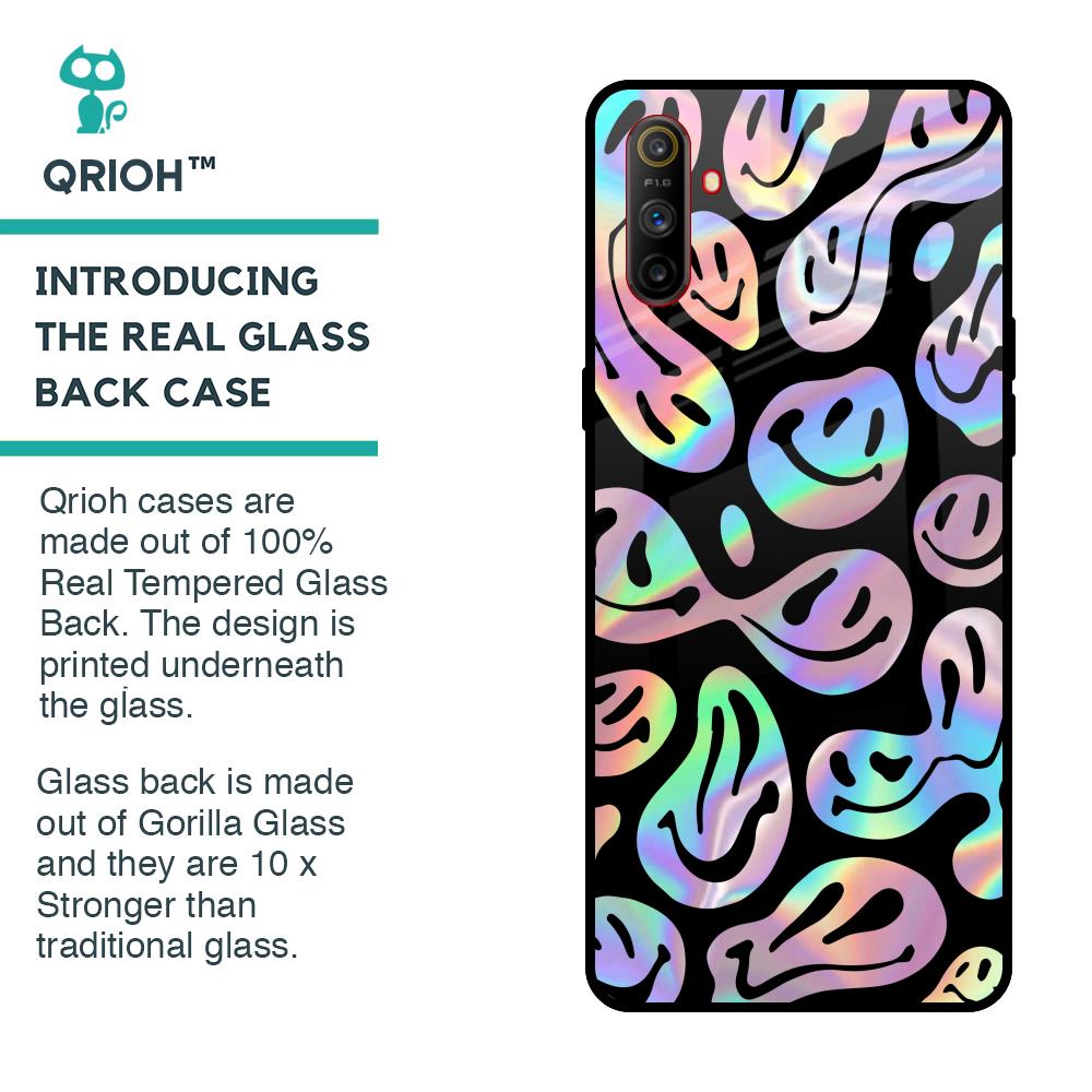 Acid Smile Glass Case for Realme C3
