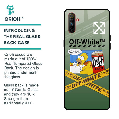 Duff Beer Glass Case for Realme C3