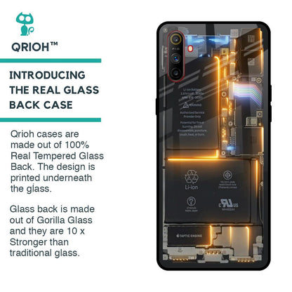 Glow Up Skeleton Glass Case for Realme C3