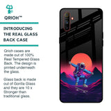 Retro Astronaut Glass Case for Realme C3