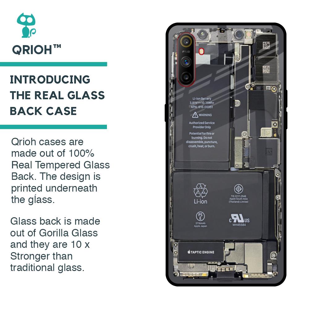 Skeleton Inside Glass Case for Realme C3
