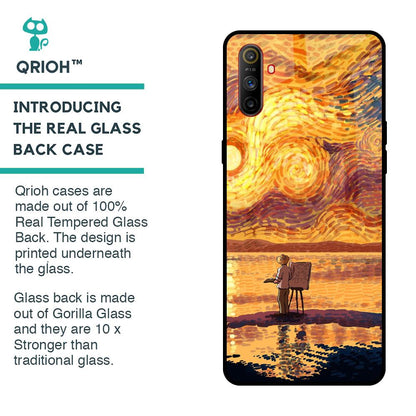 Sunset Vincent Glass Case for Realme C3