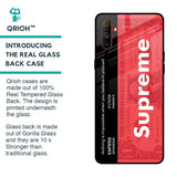 Supreme Ticket Glass Case for Realme C3