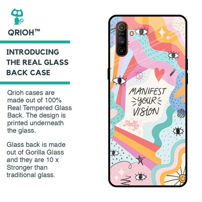 Vision Manifest Glass Case for Realme C3