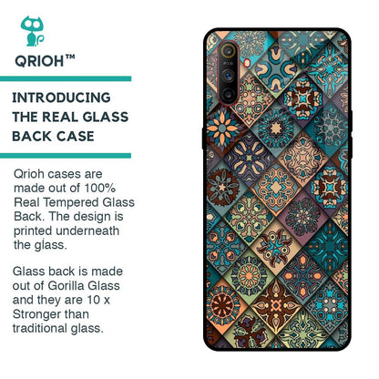 Retro Art Glass case for Realme C3