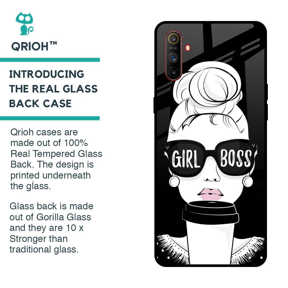 Girl Boss Glass Case For Realme C3