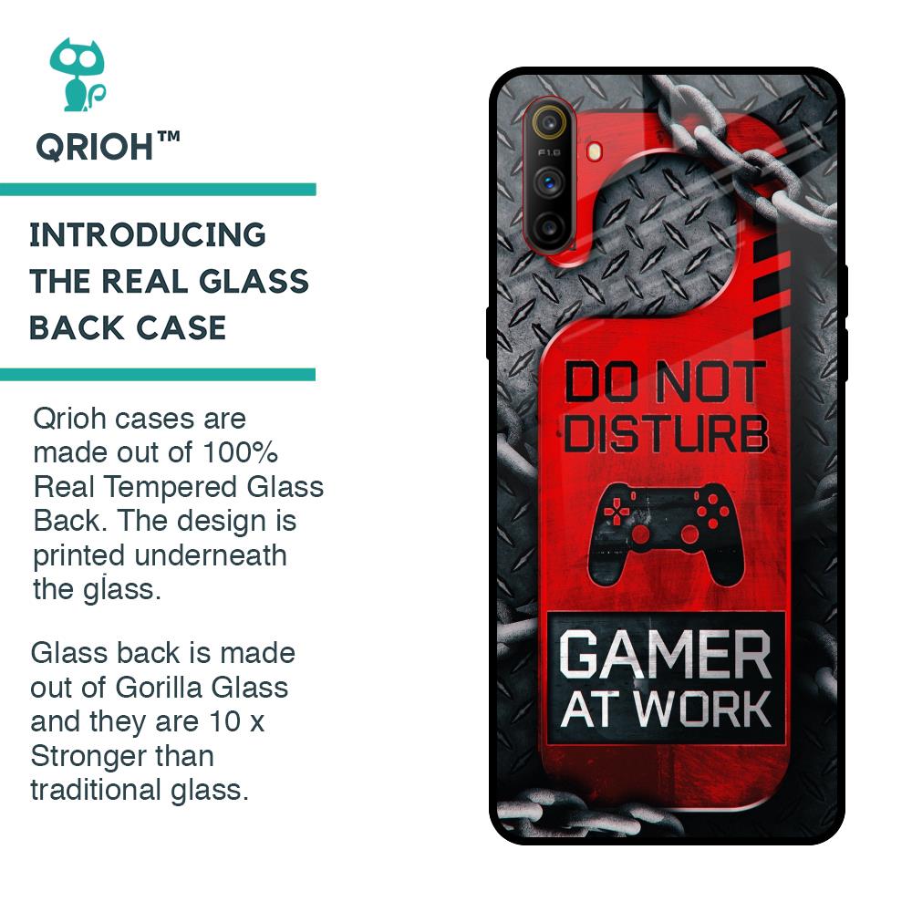 Do No Disturb Glass Case For Realme C3