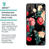 Floral Bunch Glass Case For Realme C3