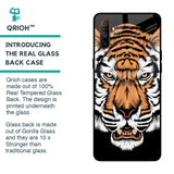 Angry Tiger Glass Case For Realme C3