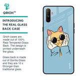 Adorable Cute Kitty Glass Case For Realme C3