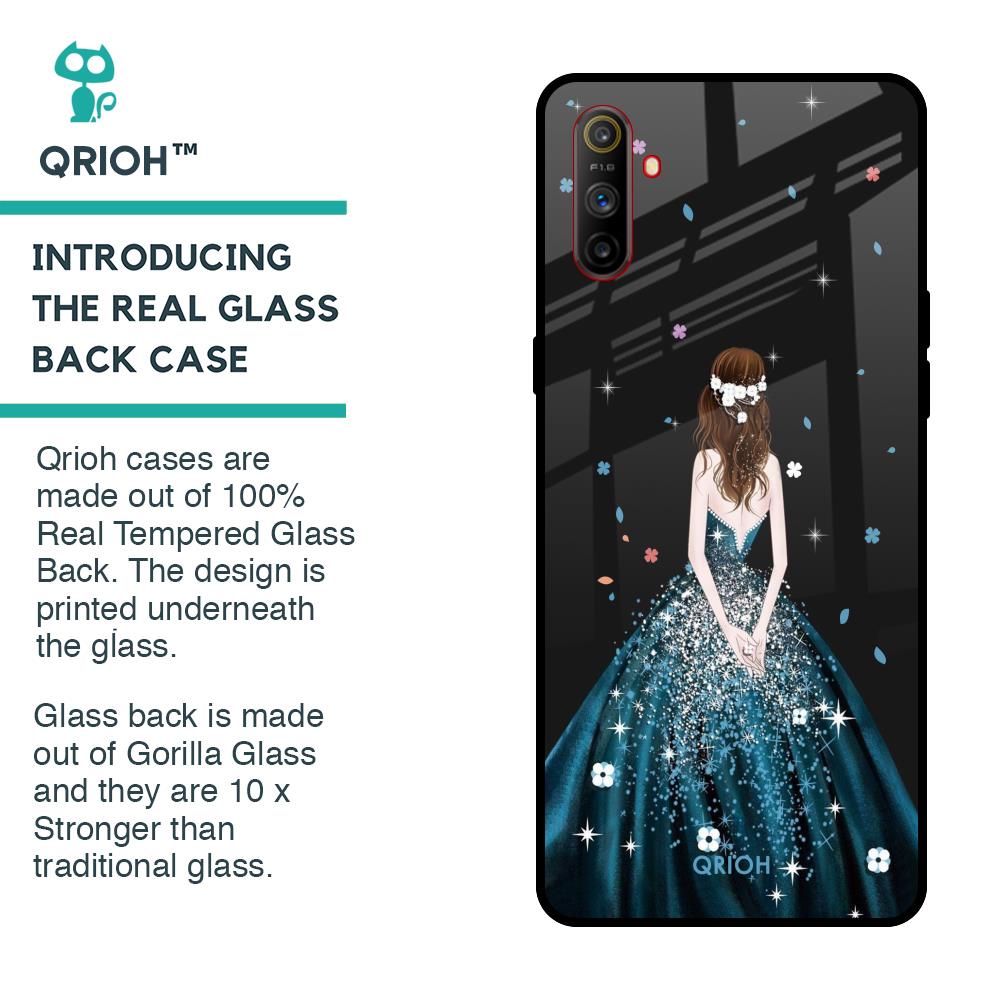 Queen Of Fashion Glass Case for Realme C3