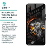 Aggressive Lion Glass Case for Realme C3