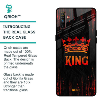 Royal King Glass Case for Realme C3