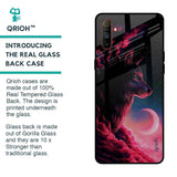 Moon Wolf Glass Case for Realme C3